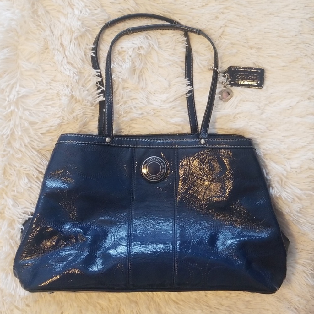 Blue Coach Purse
